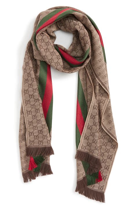 gucci scarfs men|Gucci scarf men's silk.